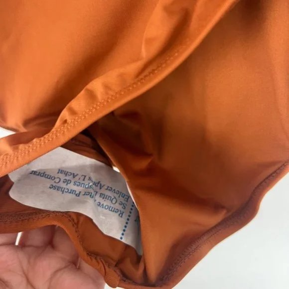 NWT Andie Swim The Nantucket One Piece Swimsuit Flat Size Medium TALL MT Long - Picture 8 of 11